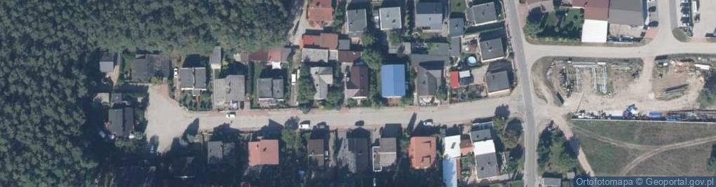 Zdjęcie satelitarne Brzozowa ul.