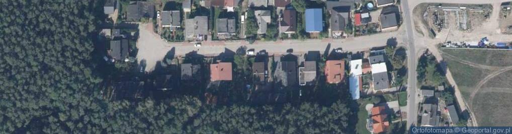 Zdjęcie satelitarne Brzozowa ul.