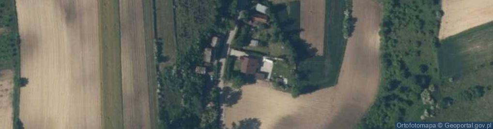 Zdjęcie satelitarne Brzozy II, ppor. ul.