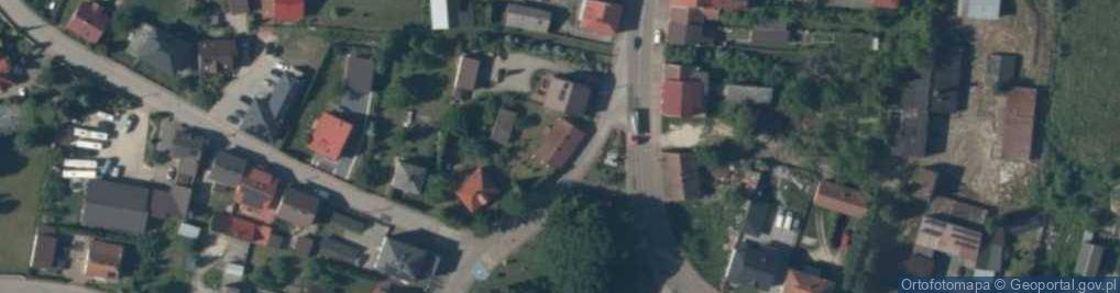 Zdjęcie satelitarne Brzozy II, ppor. ul.