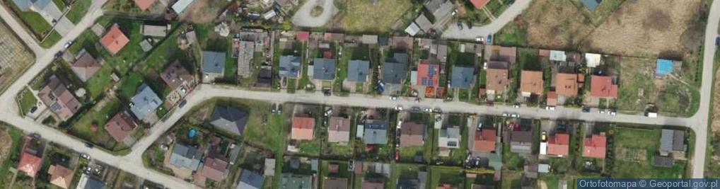 Zdjęcie satelitarne Bracka ul.