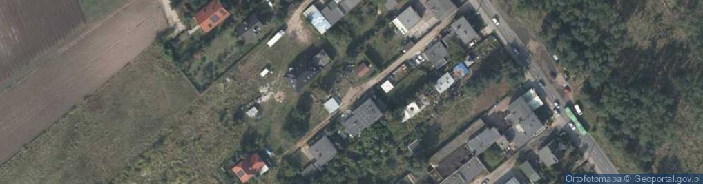 Zdjęcie satelitarne Brzozowa ul.