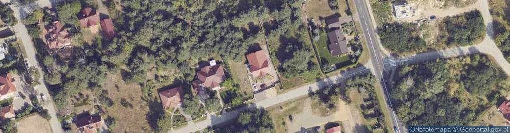 Zdjęcie satelitarne Brzozowa ul.