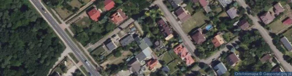 Zdjęcie satelitarne Brzozowa ul.