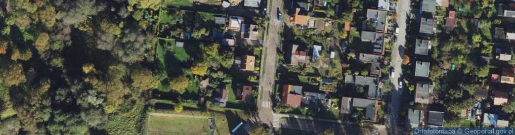 Zdjęcie satelitarne Brzóski Stanisława, ks. ul.