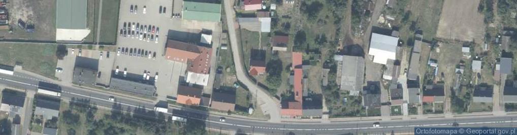 Zdjęcie satelitarne Brzozowa ul.