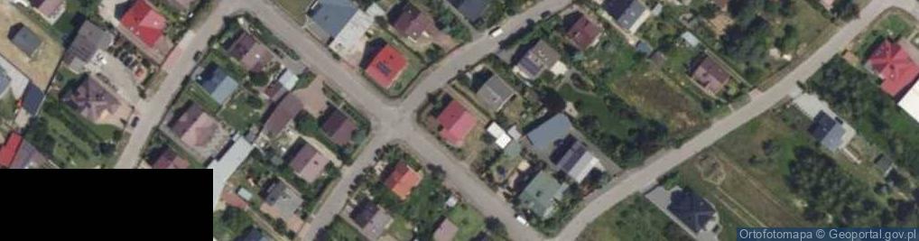 Zdjęcie satelitarne Brzozowa ul.
