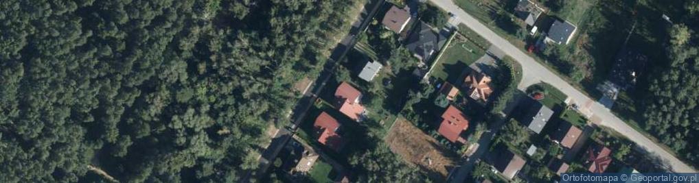 Zdjęcie satelitarne Brzozowa ul.