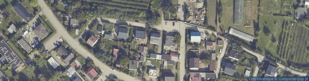 Zdjęcie satelitarne Brzozowa ul.
