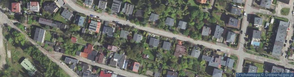 Zdjęcie satelitarne Brzozowa ul.