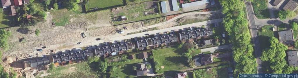 Zdjęcie satelitarne Brzozowe Zacisze ul.