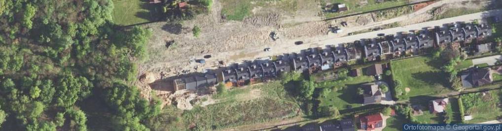 Zdjęcie satelitarne Brzozowe Zacisze ul.