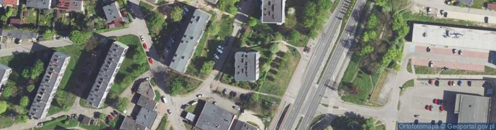 Zdjęcie satelitarne Braci Mieroszewskich ul.
