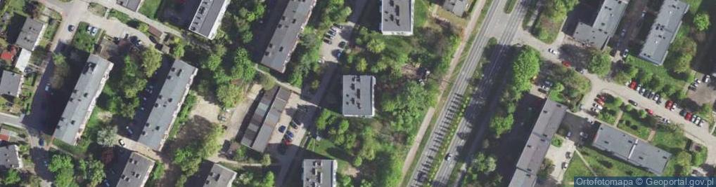 Zdjęcie satelitarne Braci Mieroszewskich ul.