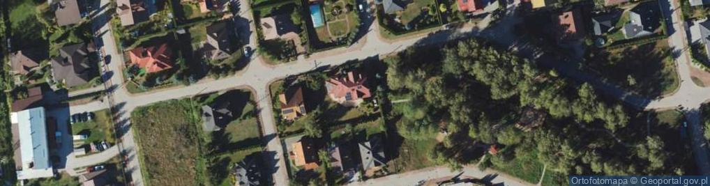 Zdjęcie satelitarne Brzozowa ul.