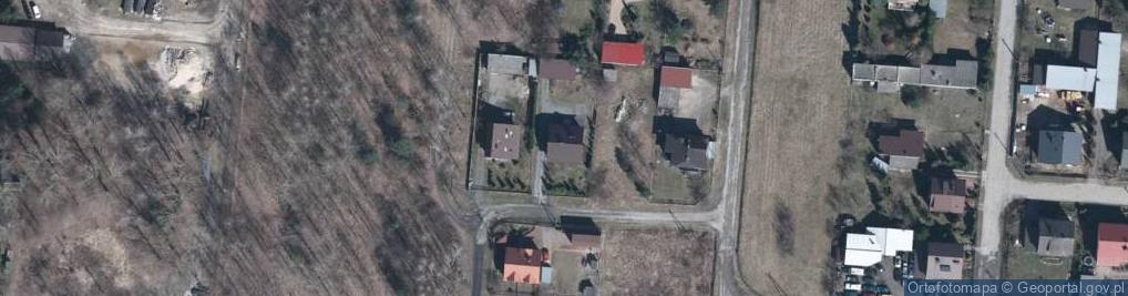 Zdjęcie satelitarne Brzozowa ul.