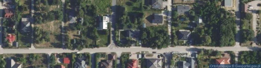 Zdjęcie satelitarne Brwinowska ul.