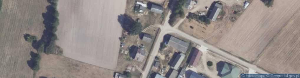 Zdjęcie satelitarne Brzozowo-Utraty ul.