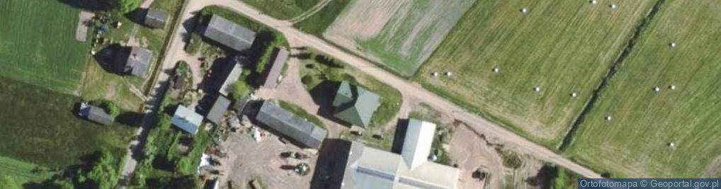 Zdjęcie satelitarne Brzozowo-Utraty ul.