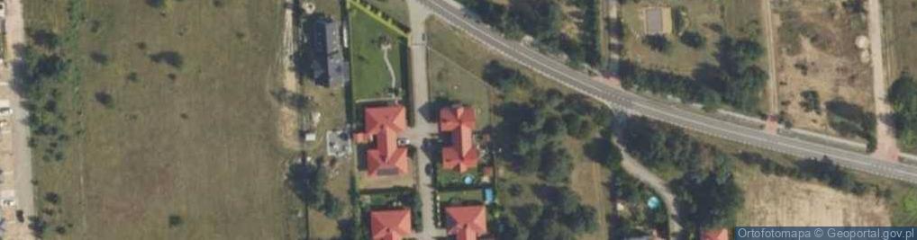 Zdjęcie satelitarne Brylantowa ul.