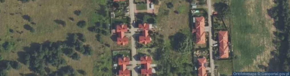 Zdjęcie satelitarne Brylantowa ul.