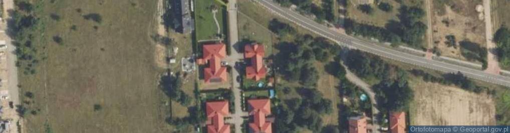 Zdjęcie satelitarne Brylantowa ul.