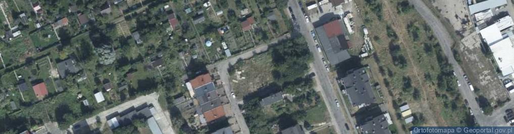 Zdjęcie satelitarne Brzozowa ul.