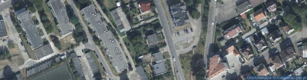 Zdjęcie satelitarne Brzozowa ul.