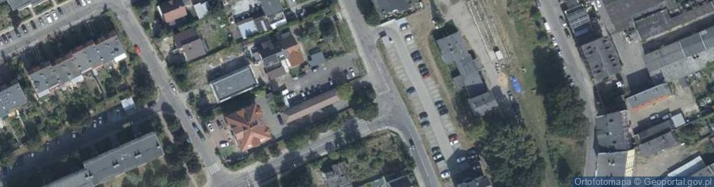 Zdjęcie satelitarne Brzozowa ul.