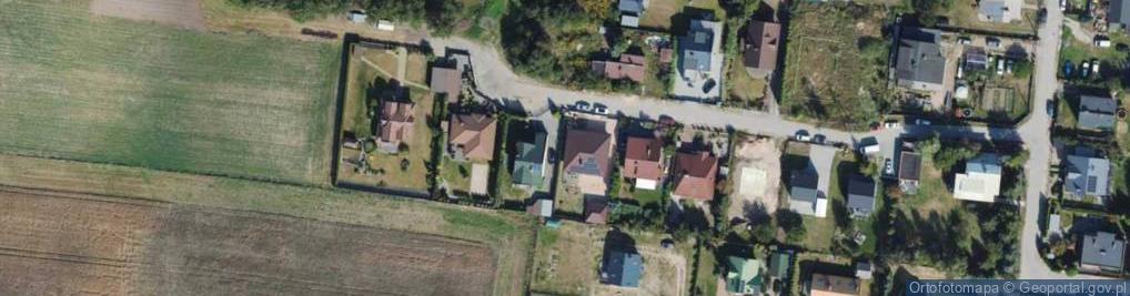 Zdjęcie satelitarne Braterska ul.