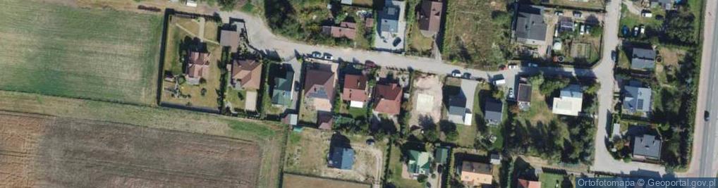 Zdjęcie satelitarne Braterska ul.
