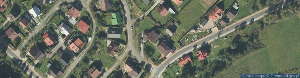 Zdjęcie satelitarne Brzozowa ul.