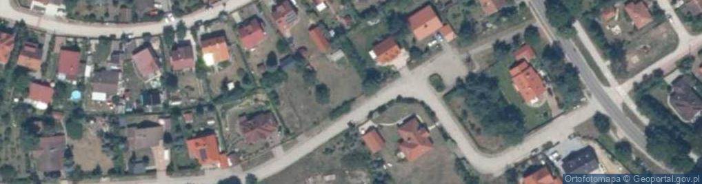 Zdjęcie satelitarne Brzoskwiniowa ul.