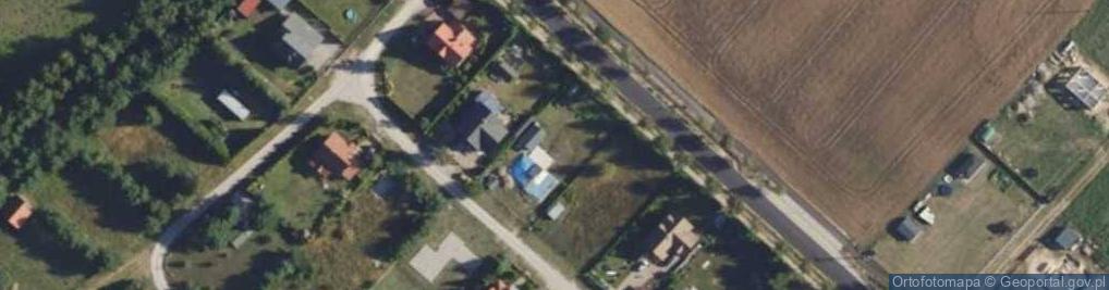 Zdjęcie satelitarne Brzozowa ul.