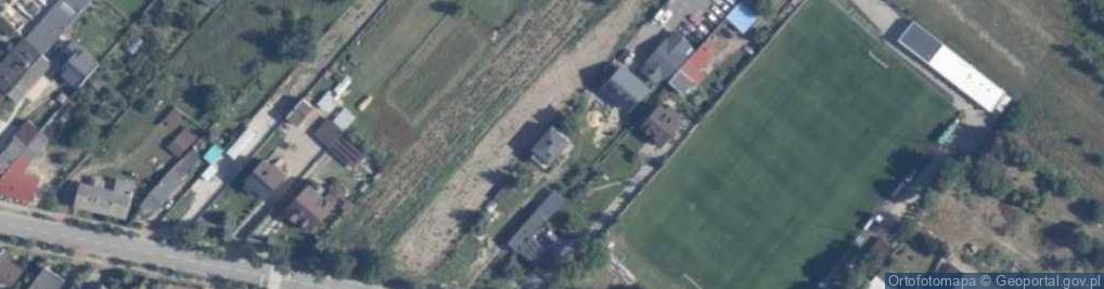 Zdjęcie satelitarne Brzezińska ul.