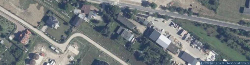 Zdjęcie satelitarne Brzezińska ul.