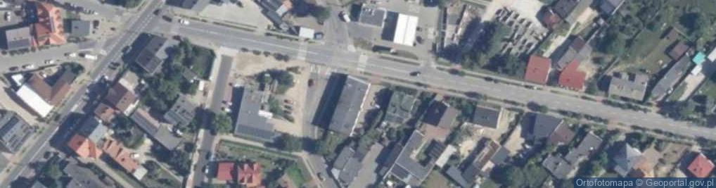 Zdjęcie satelitarne Brzezińska ul.