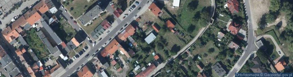Zdjęcie satelitarne Brygady Saperów ul.