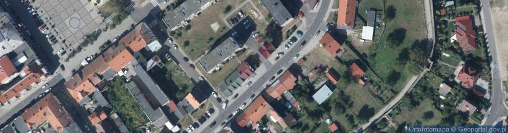 Zdjęcie satelitarne Brygady Saperów ul.