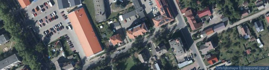 Zdjęcie satelitarne Brzozowa ul.