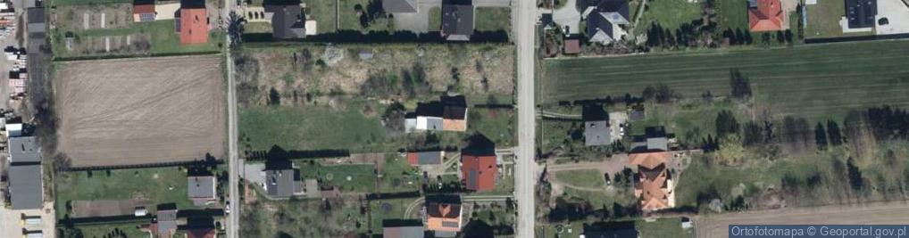 Zdjęcie satelitarne Brzezińska ul.