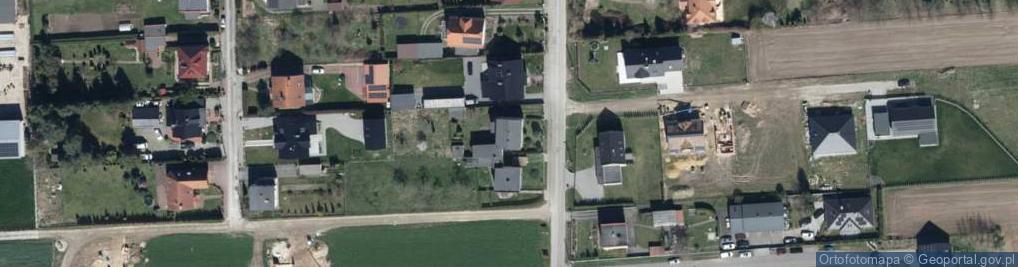 Zdjęcie satelitarne Brzezińska ul.
