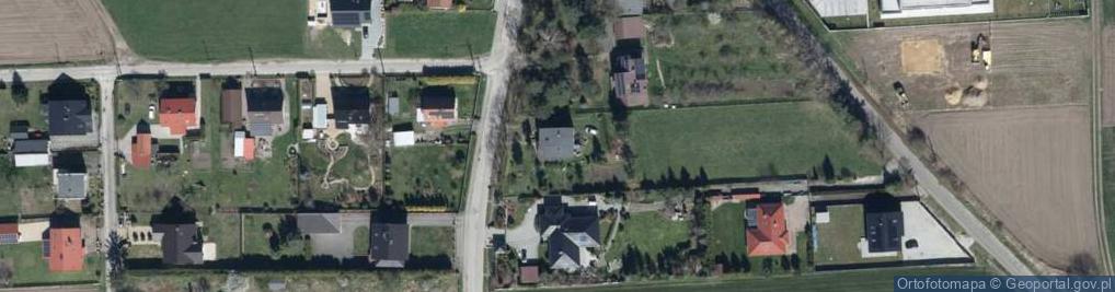 Zdjęcie satelitarne Brzezińska ul.