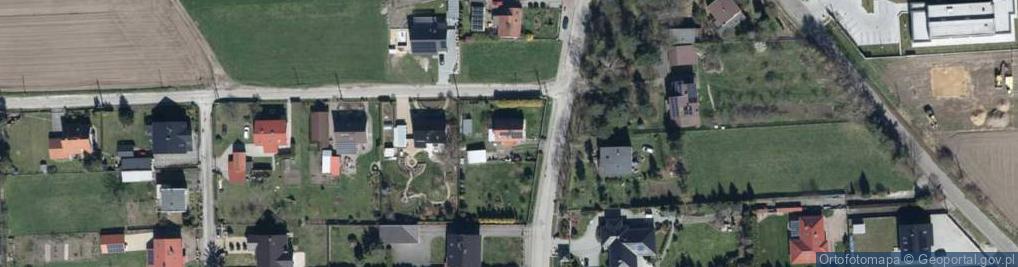 Zdjęcie satelitarne Brzezińska ul.