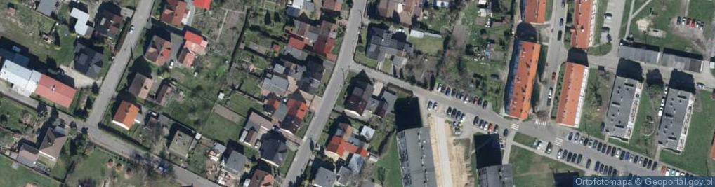 Zdjęcie satelitarne Brzozowa ul.