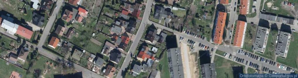 Zdjęcie satelitarne Brzozowa ul.