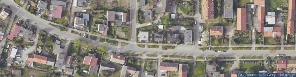 Zdjęcie satelitarne Brzegowa ul.