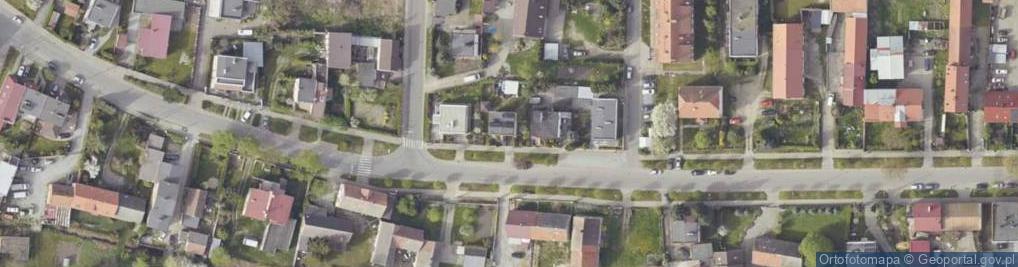 Zdjęcie satelitarne Brzegowa ul.