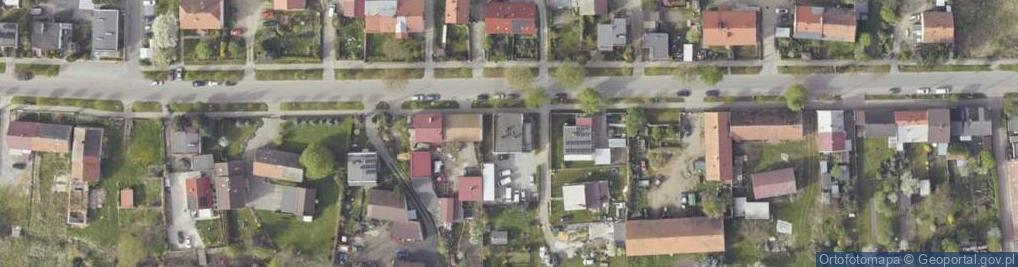 Zdjęcie satelitarne Brzegowa ul.