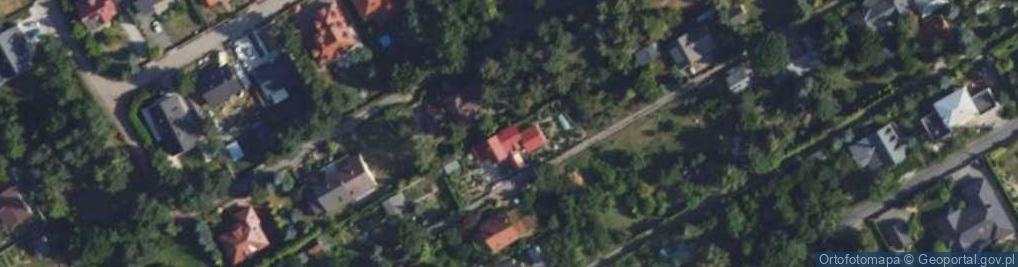 Zdjęcie satelitarne Brzoskwiniowa ul.